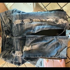 Almost famous size 16 straight jeans